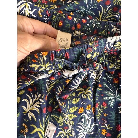 Printfresh Botanical Nightwear Set Unicorns Womens Long Sleeve Pants Size XL - Picture 5 of 10